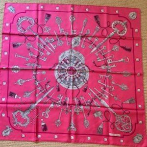 Hermes Silk Scarf